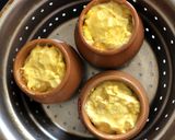 A picture of step 2 of Mango Bhapa Doi (Steamed Mango Yoghurt).
