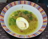 Foto langkah ke 4 dari resep Soto Ayam Kuah Kuning Bening.