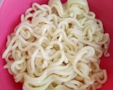 Foto langkah ke 1 dari resep Badak (bakwan) sayur mie & Sambal Kacang.