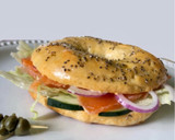 Foto del paso 5 de la receta: Bagel de gravlax de salmón