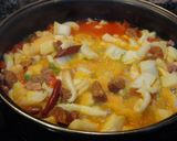 Foto del paso 5 de la receta Callos muy picantes con garbanzos