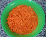 Foto del paso 1 de la receta: 🥕 Torta tipo Carrot Cake con cacao, miel + frosting