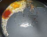 A picture of step 3 of Potato chips ki sabji.