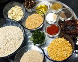 A picture of step 1 of Oats Chutney.