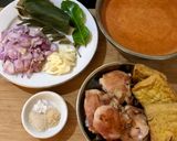Foto langkah ke 2 dari resep Gulai Ayam Kacang Panjang (Bumbu Instan).