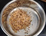 A picture of step 3 of Palak and broken wheat khichdi.