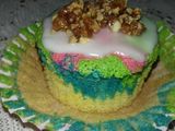 Cupcakes Arcoiris (Sin Manteca)