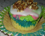 Foto del paso 4 de la receta: Cupcakes Arcoiris (Sin Manteca)