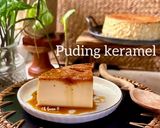 Gambar langkah 5 resipi Puding karamel.
