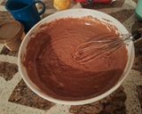 Foto del paso 4 de la receta: Budín brownie de chocolate y dulce de leche🍫🍫