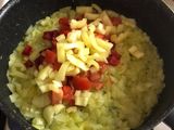 Chilis bab gluténmentes tortillával