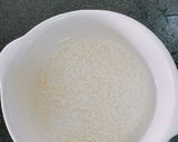 A picture of step 1 of Mango Phirni.