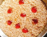A picture of step 4 of Jaggery sesame chikki.