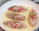 A picture of step 10 of Gilafi Kabab.