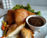 Foto langkah ke 6 dari resep Martabak Tahu Kulit Lumpia Simpel.
