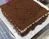 Foto langkah ke 7 dari resep Kue ulang tahun blackforest / blackforest ganache.