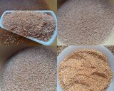 A picture of step 1 of Dodha Burfi.