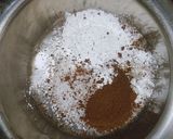 A picture of step 1 of Chocolate pudding.