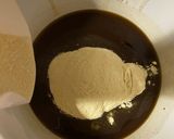 A picture of step 3 of Lenten Bougatsa from the Peloponnese.
