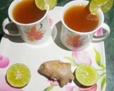 नींबू अदरक चाय (nimbu adrak chai recipe in Hindi) रेसिपी चरण 5 फोटो