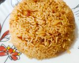 A picture of step 7 of Sindhi Bhuga Chawal.