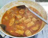 Foto langkah ke 13 dari resep Ayam Tempe Bumbu Merah.