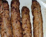A picture of step 5 of Cheesy Kabab Bread Roll.