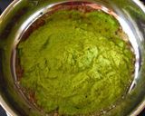 A picture of step 3 of Hare Chane ki Nimona.