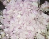 A picture of step 5 of Maghaz Masala or Brain Masala.