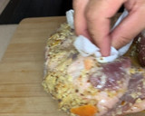 Foto del paso 5 de la receta: Secreto de cerdo macerado en pomelo (con salsa de melocotón)