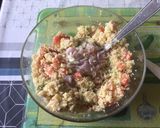 Une image de l'étape 2 de Salade de couscous Mamounette.
