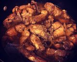A picture of step 5 of Chicken Adobo.