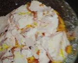 A picture of step 4 of #Ramadan#Ice-cream mango pudding.