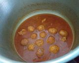 A picture of step 5 of Spinach Kofta(chicken ball).
