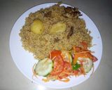 A picture of step 14 of Pilau.