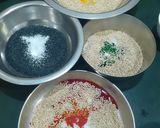 A picture of step 2 of Colorful Til ka mukhwas.