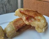 Foto del paso 5 de la receta: Pancitos🥐de yuca con queso🧀 y bocadillo de guayaba🍯en sartén😜
