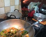 A picture of step 4 of Chowmien.