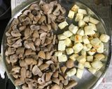 রেড মাশরুম-পনির কারি(red mushroom-paneer curry recipe in bengali) রেসিপি ধাপ - 3 ছবি