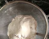 A picture of step 3 of Red velvet marble cake eggless.