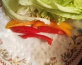 Foto langkah ke 2 dari resep Lumpia Vietnam / Vietnam roll Salad Sederhana dan Sehat.
