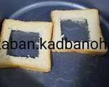 عکس مرحله 3 از دستور کوکو سبزی با نان تست
