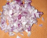 A picture of step 1 of Spanish Omelette.