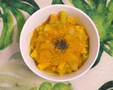 Hình bước làm 7 của món Nui sốt bí đỏ thịt băm healthy