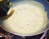 A picture of step 1 of Poori with Basundi.