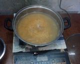 A picture of step 5 of Prawn masala mix dal  fry.