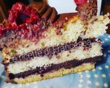 Foto del passaggio 5 della ricetta Torta fondente ai frutti rossi