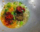 A picture of step 4 of Authentic Kathiawadi Dhokli nu shaak/ sabzi.