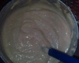 A picture of step 3 of Malpua-a famous dessert.
