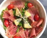 Foto del paso 1 de la receta: Ensalada de Rúcula, Jamón Crudo y Queso Azul